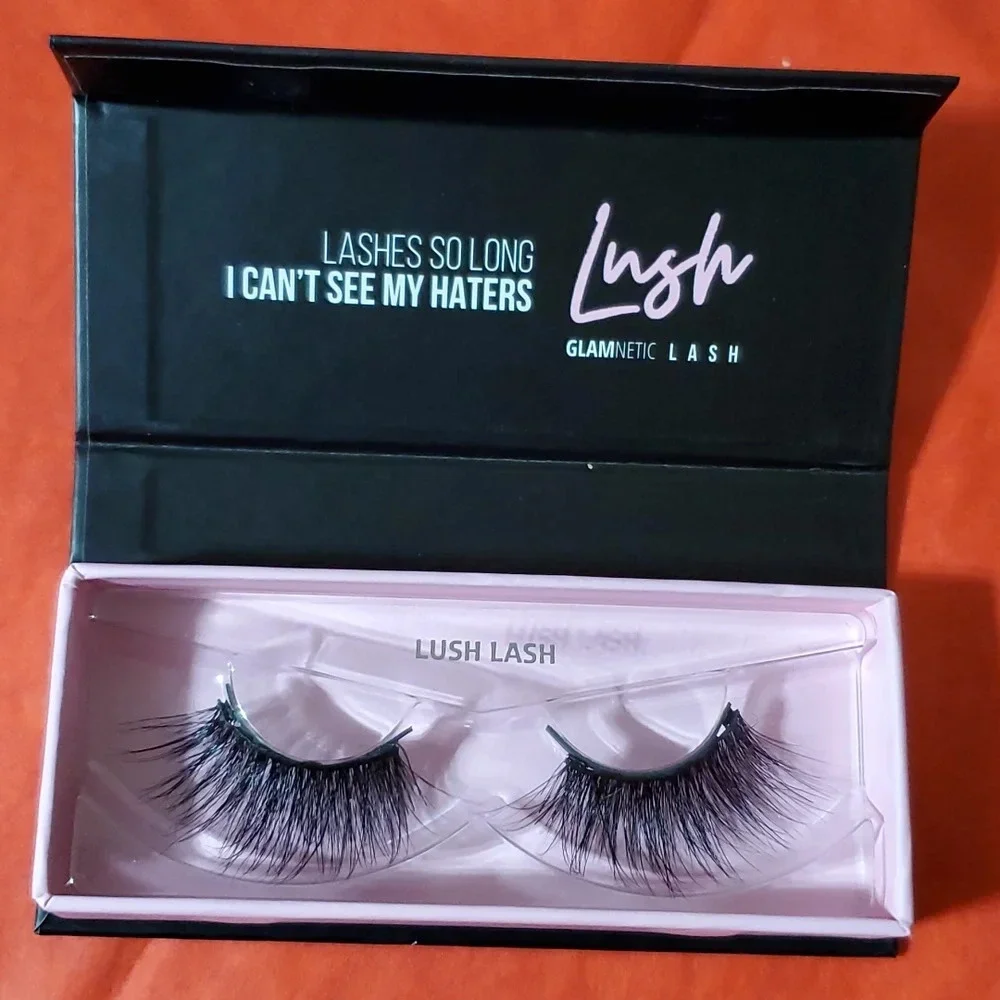 Glamnetic lush magnetic lashes black NWT in box